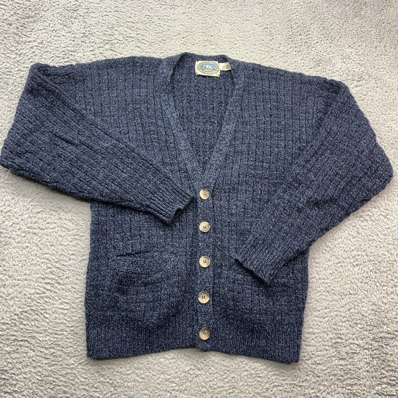 Environmental Clothing Other - Environmental Clothing Cardigan Sweater Mens M Wool Vintage USA Made GrandpaCore